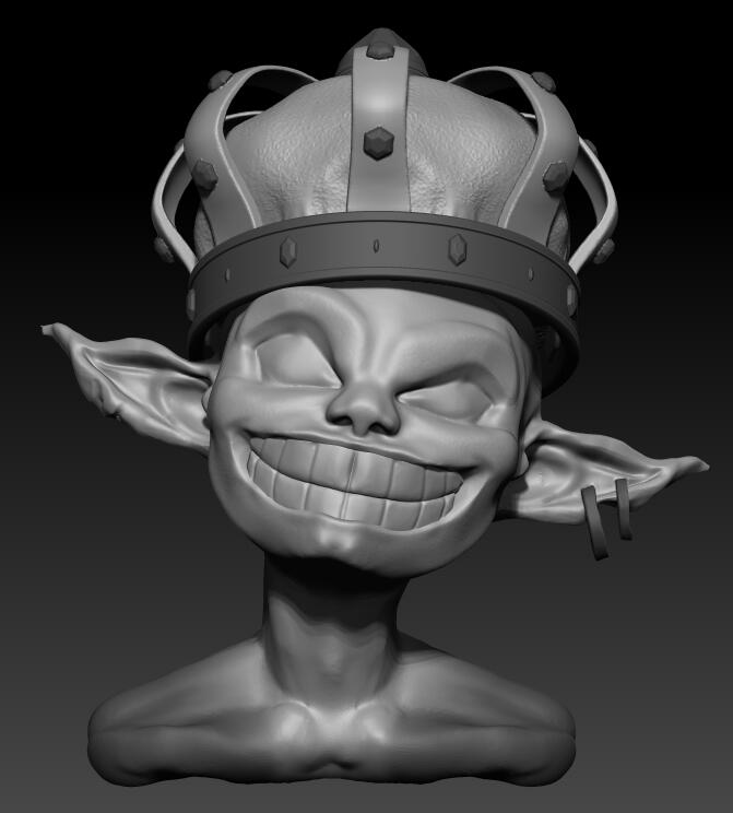 Goblin King Greed Sculpt